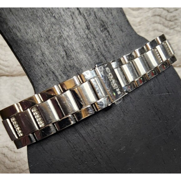 Beautiful COACH Park Quartz CRYSTAL White Dial Ladies WATCH 14503092 Gently Used - Picture 10 of 16